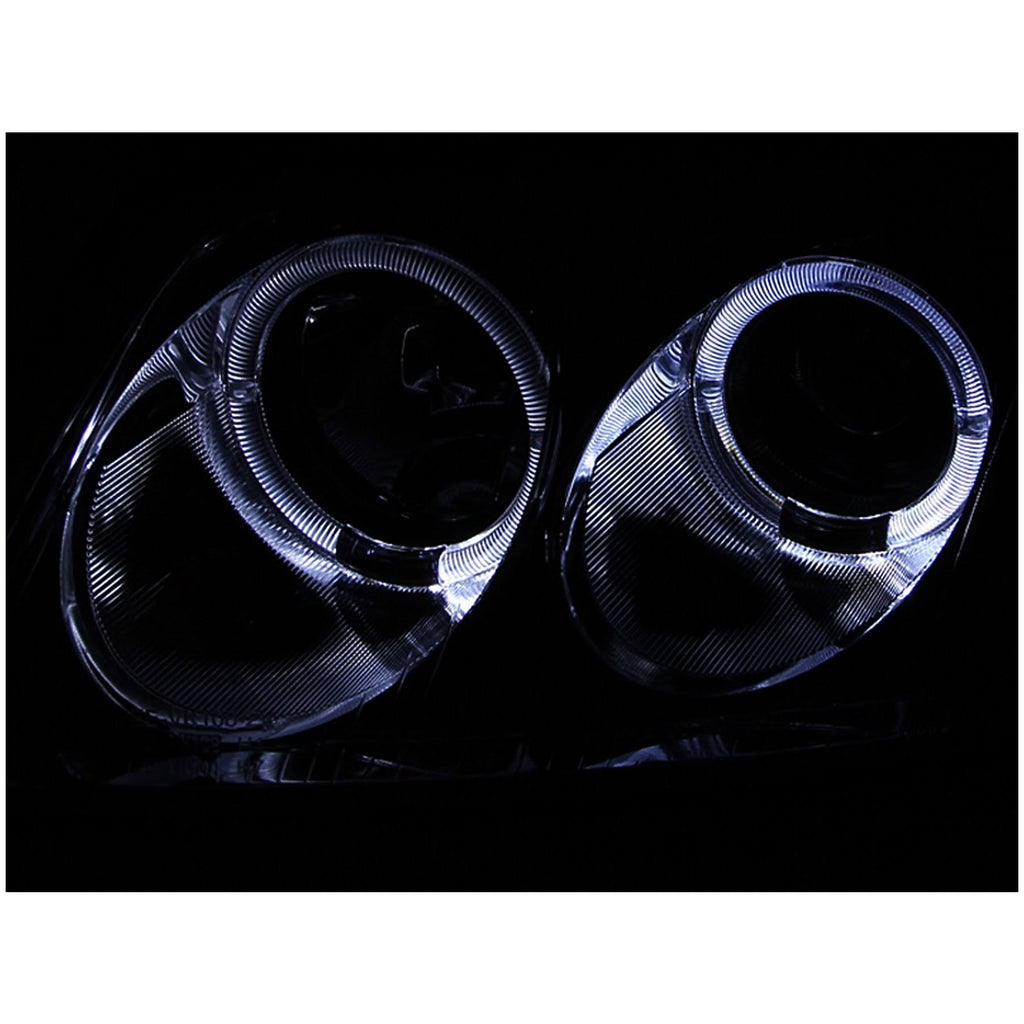 Chrome Halo Headlight with Projector N983