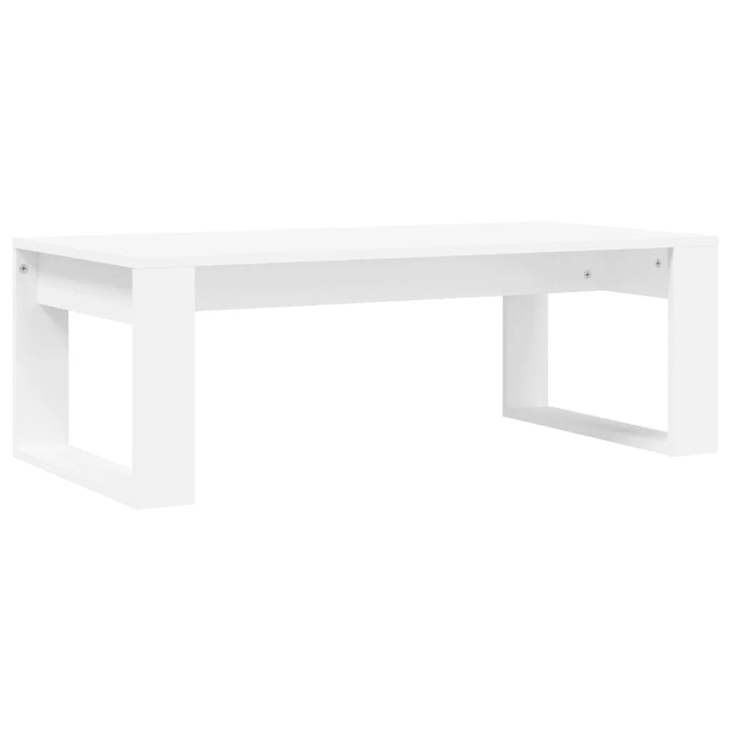 White Engineered Wood Coffee Table C95379
