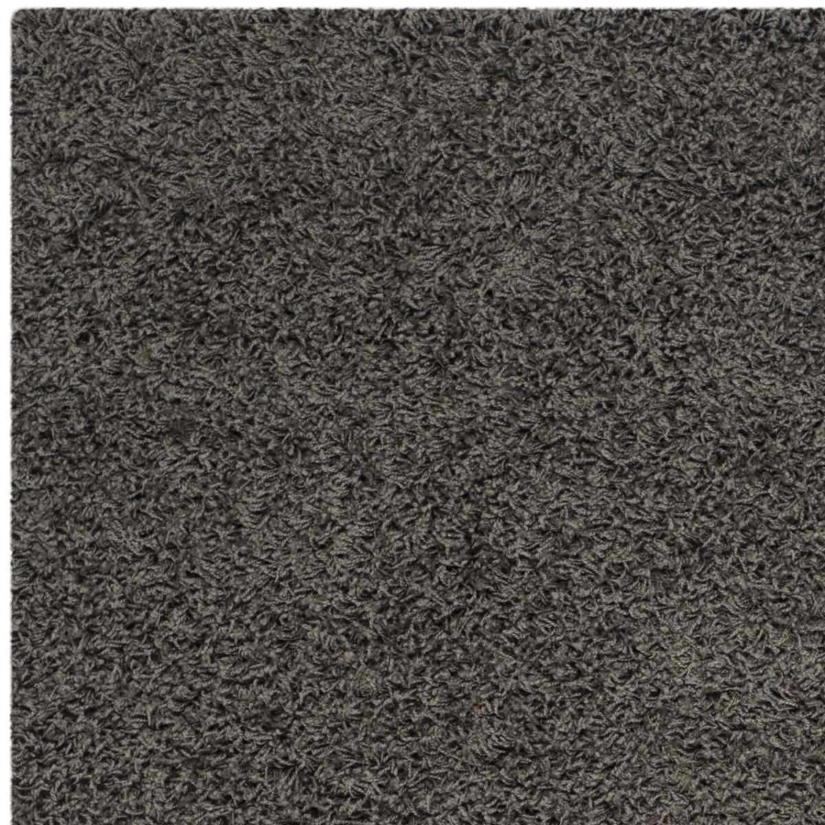Dark Grey 9' x 12' Shag Area Rug U1264