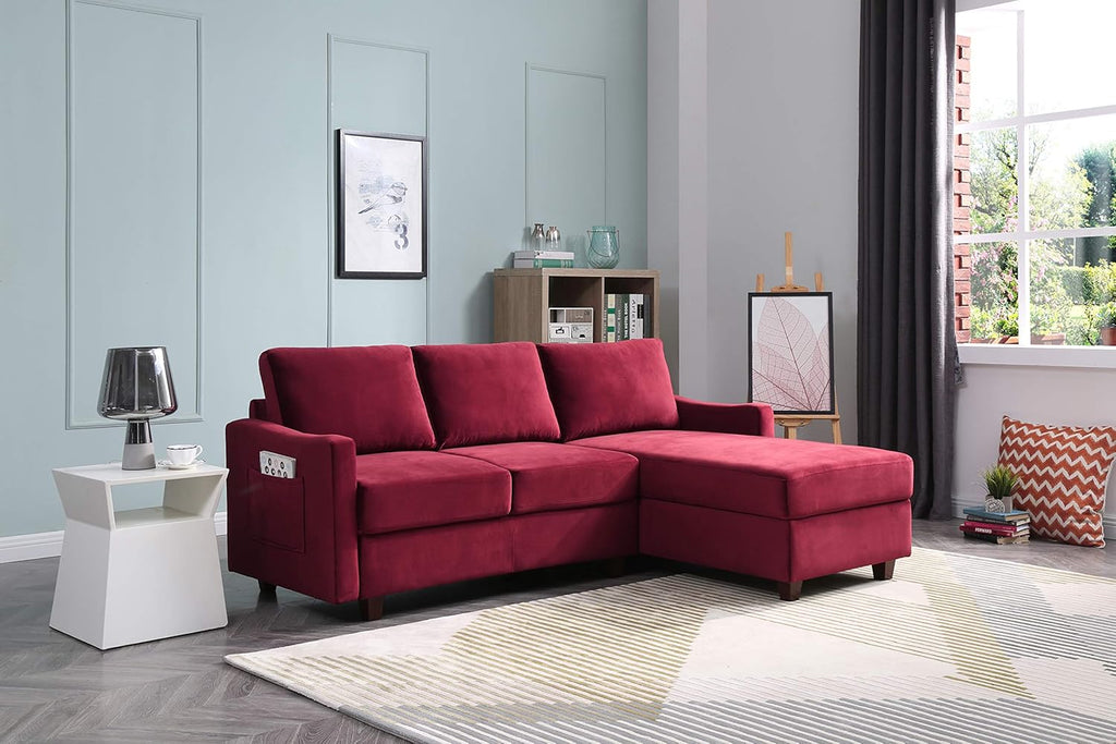 Pink Sectional E85270
