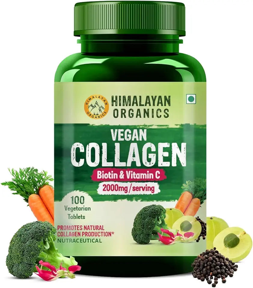 Vegan Collagen 2000Mg 100 Veg Tablets Y142703