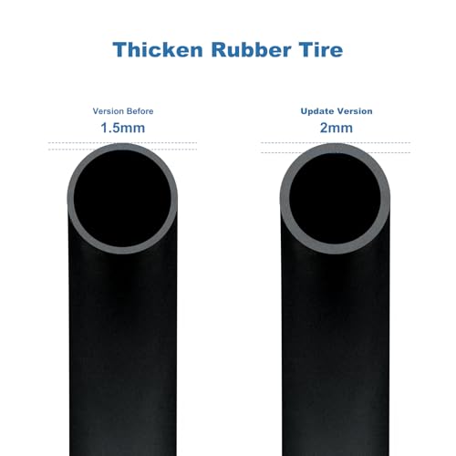 60/70-6.5 & 10x2.5 Pneumatic Scooter Tire and Tube Set of 4 J41634