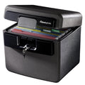 Fire-Resistant Water-Resistant Key Lock Safe Box 0.65 cu. ft. V78872