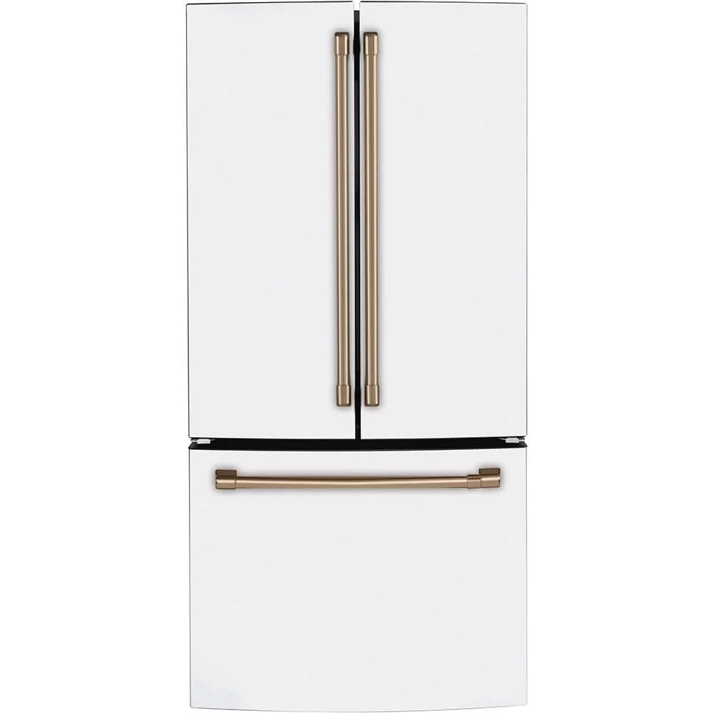 33 Wide 18.6 Cu. Ft. Counter Depth French Door Refrigerator Matte White S219
