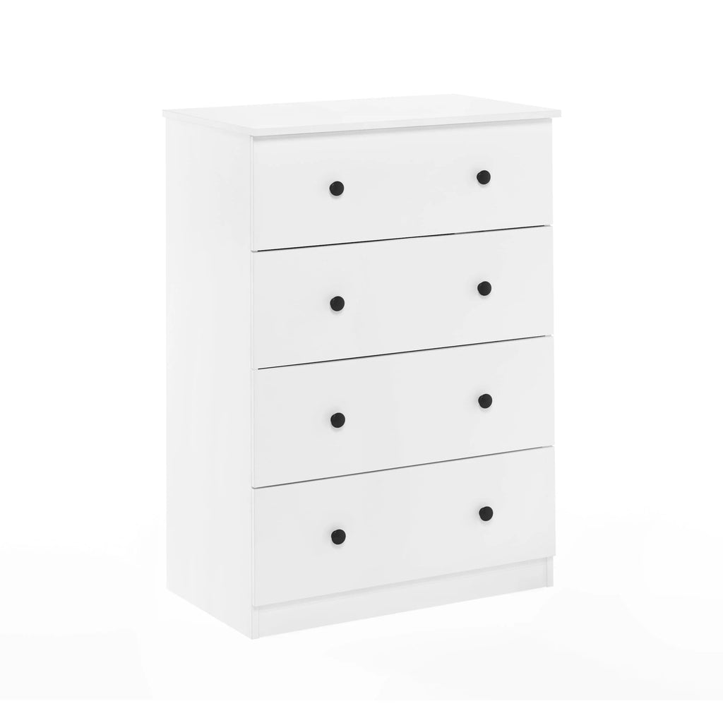 4 Drawer White Dresser P7642