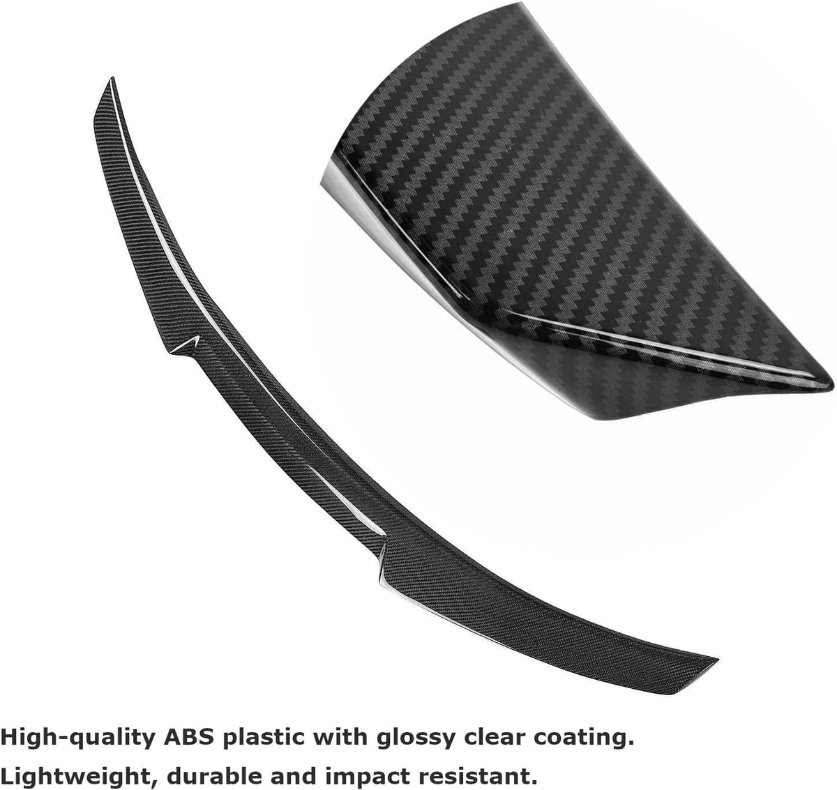 Carbon Fiber Pattern Rear Trunk Spoiler Wing Z96401
