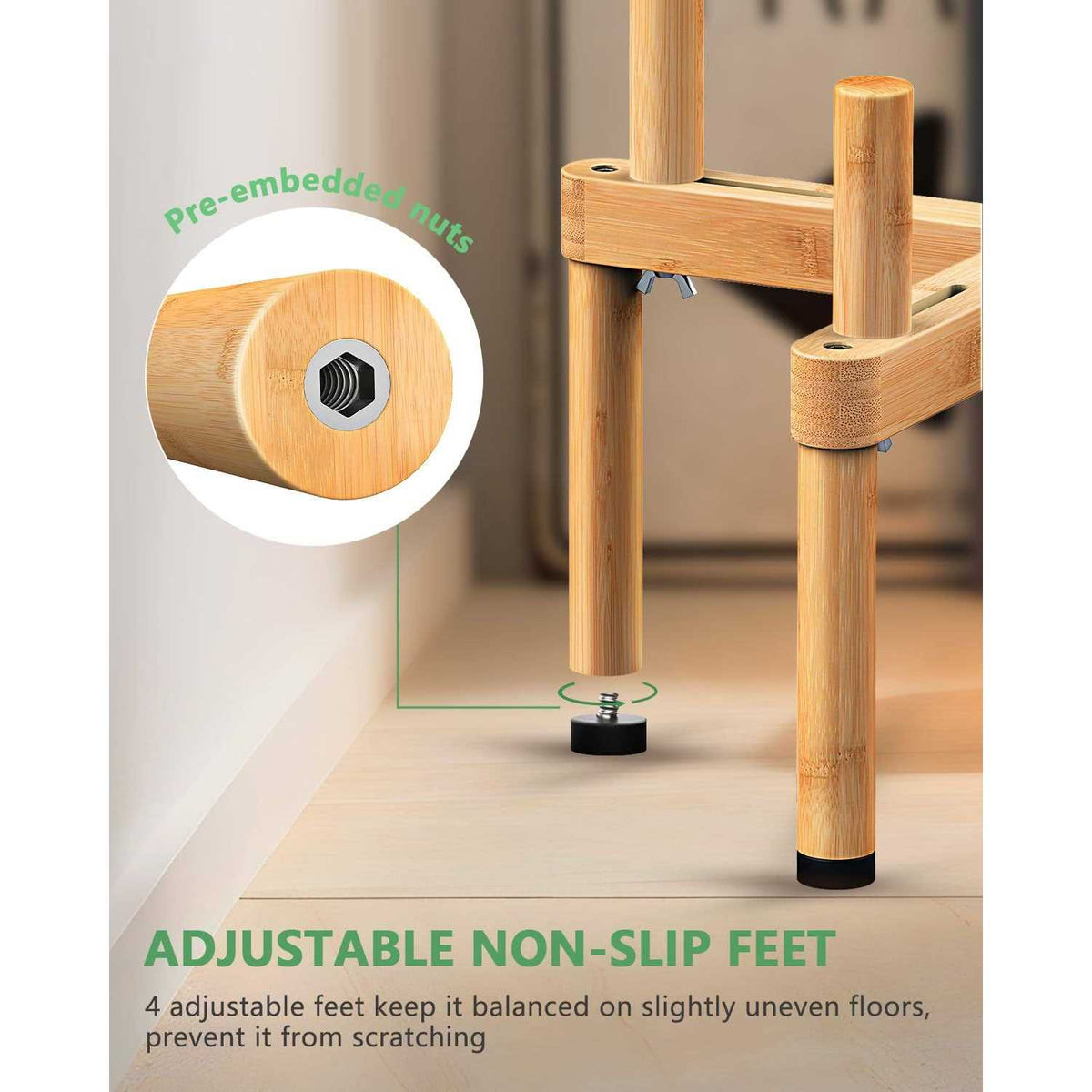 Adjustable Elevated Dog Bowl Stand B105