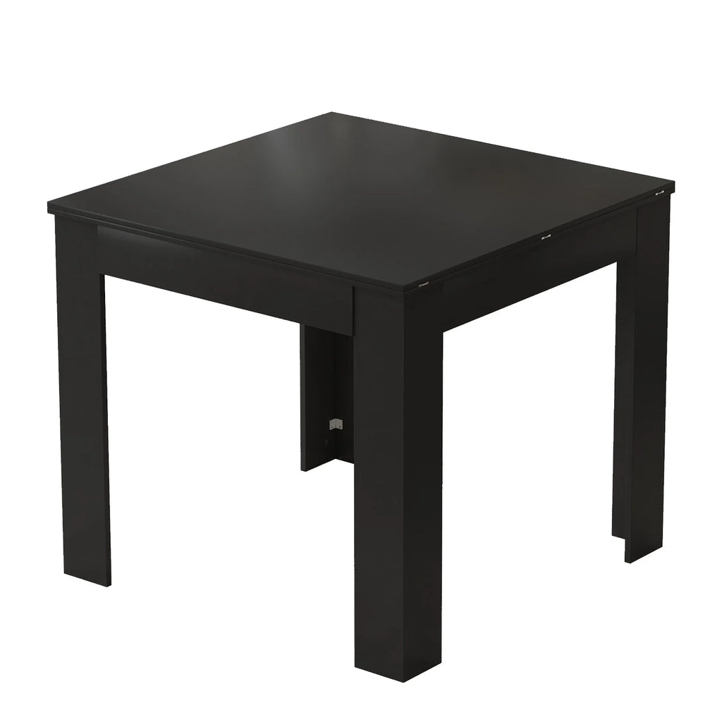 Black Expandable Dining Table W2745
