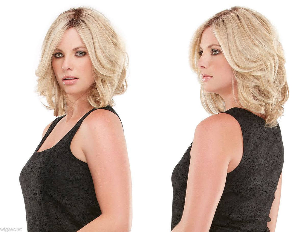 Blonde Red Lace Front Human Hair Wig O41739
