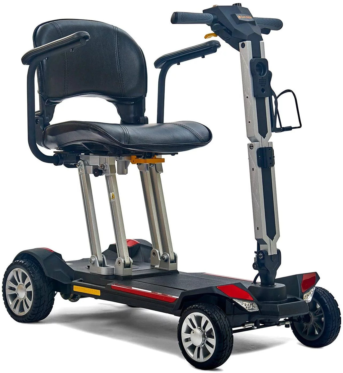 Red Folding Mobility Scooter B48804