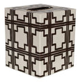 Brown Tissue Box Cover E898