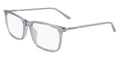 Rectangle Crystal Smoke Eyeglasses F91661