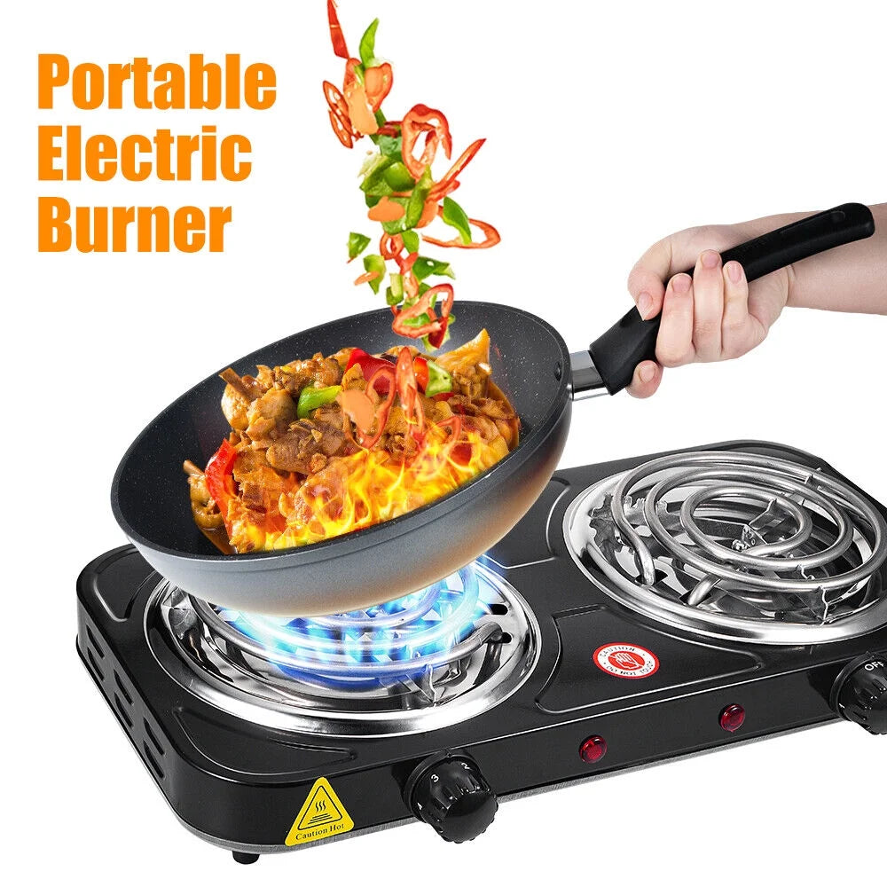 Double-burner Electric Hot Plate X5457