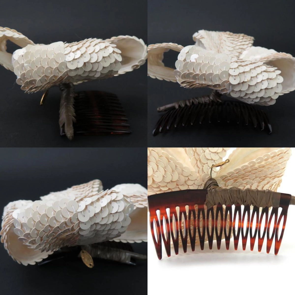 Pre-Owned Sequins Plastic Hair Accessories U118