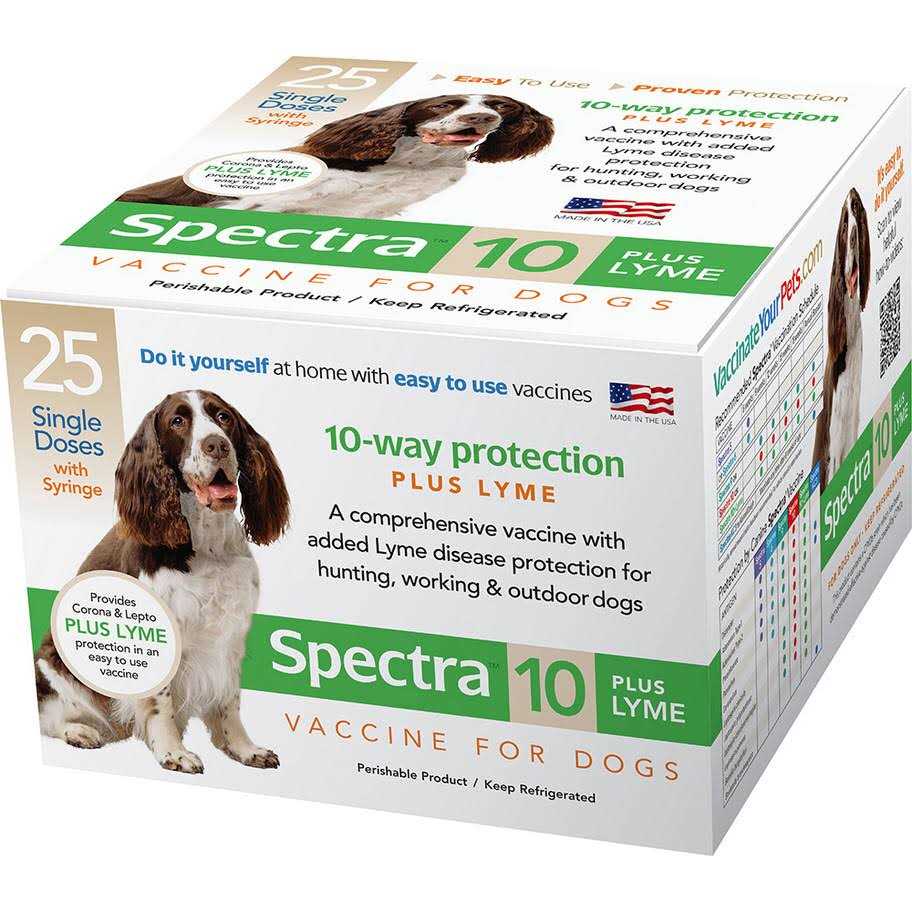 10 Plus Lyme Dog Vaccine 1 Dose U4875