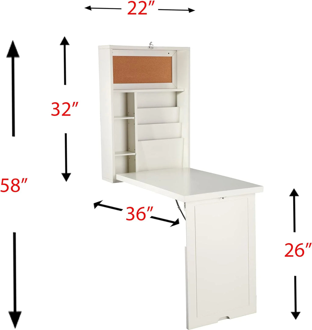 Antique White Convertible Desk G69843