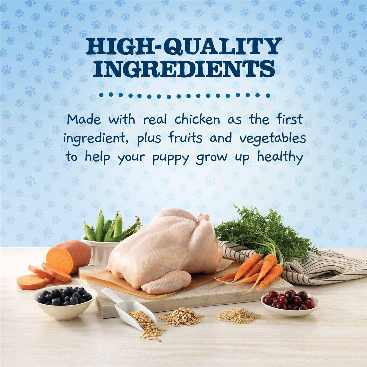 Natural Puppy Dry Dog Food Chicken and Brown Rice T296499