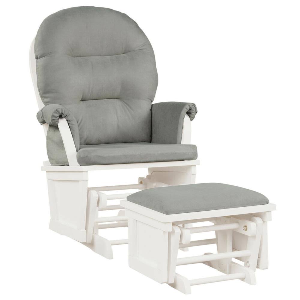 Gray Rubber Rocking Chair Set T445