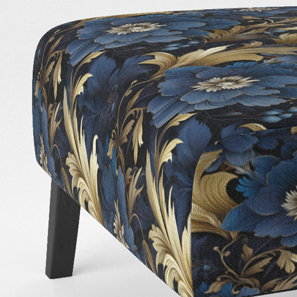 Upholstered Damask Accent Chair T988