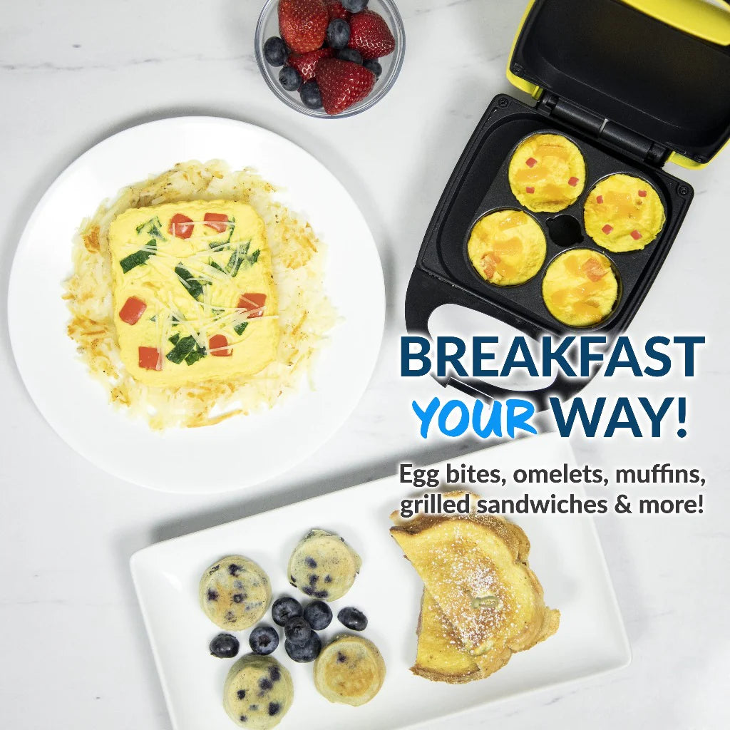 Yellow Breakfast Bites Maker Y312