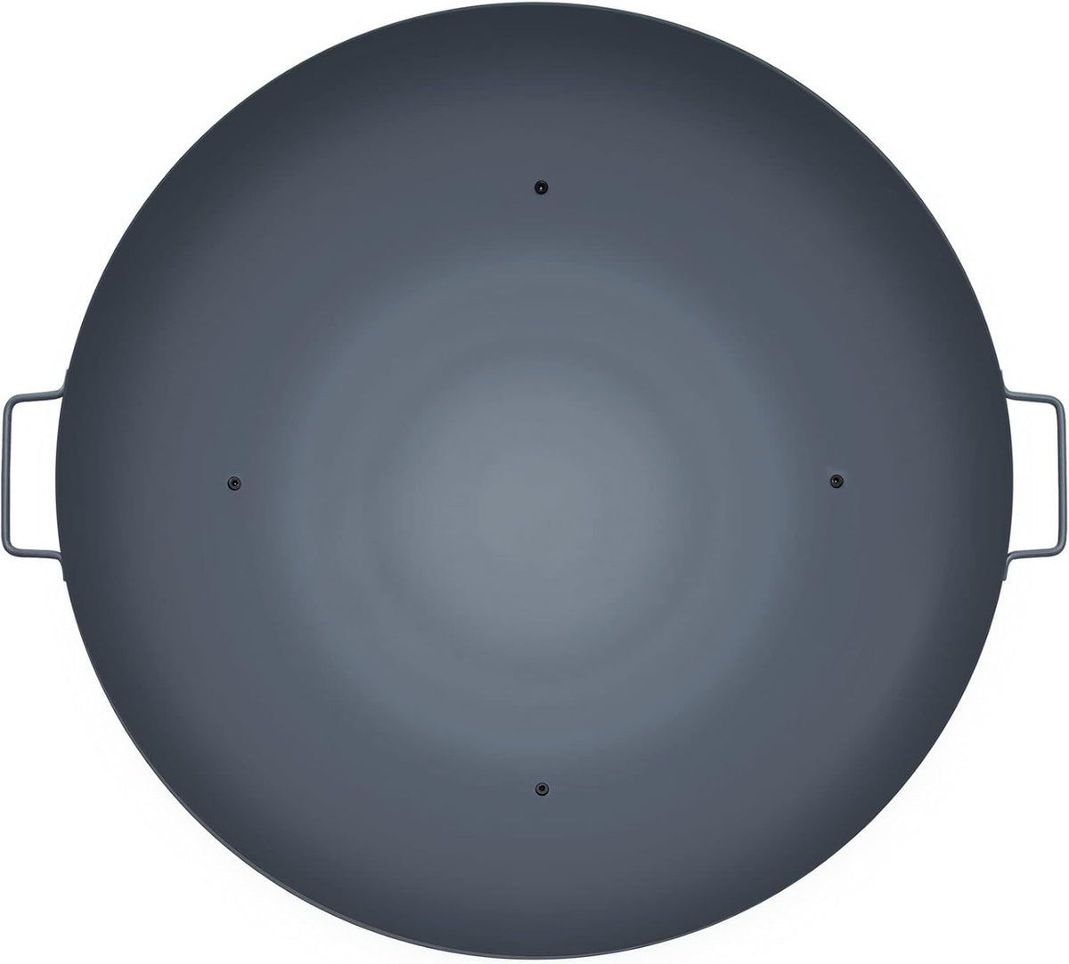 34-Inch Round Carbon Steel Fire Pit Bowl with Drain Hole and Handles M226810