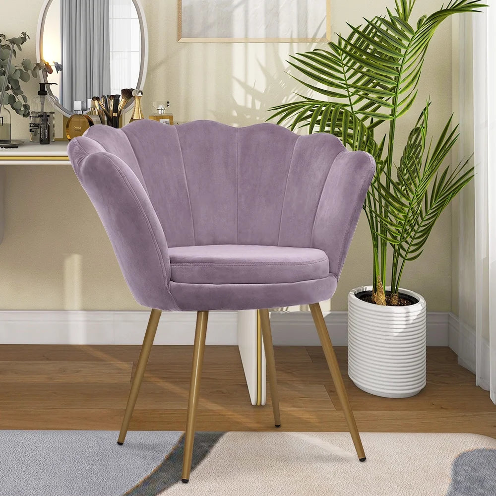 Velvet Barrel Chair T76608