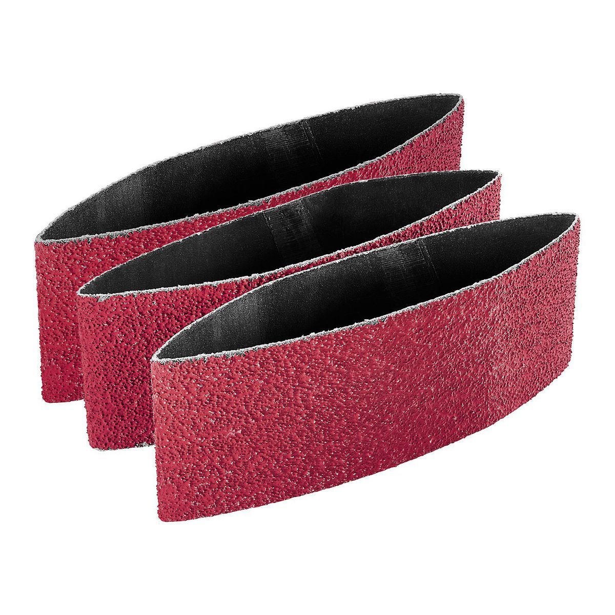 3 in. x 18 in. 50-Grit Zirconia Alumina Sanding Belts 3-Pack D224