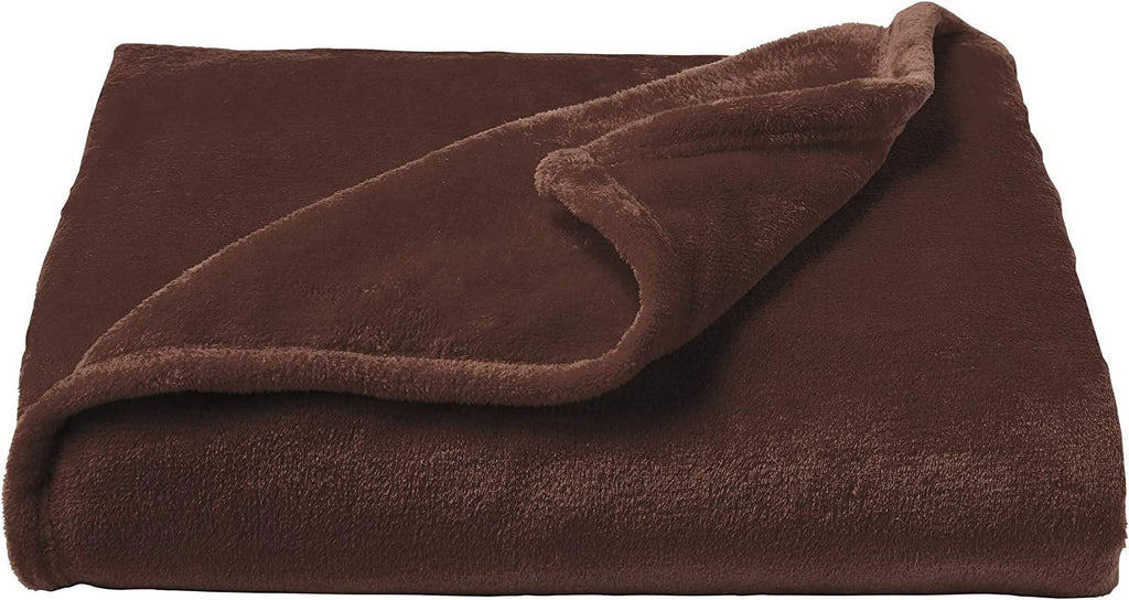 Oversized Microfiber Velvet Polyester Throw Blanket C510225