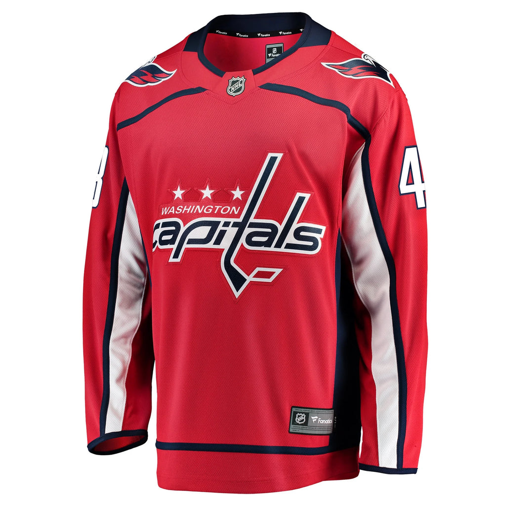 Red Washington Capitals Home Premier Breakaway Player Jersey P972446